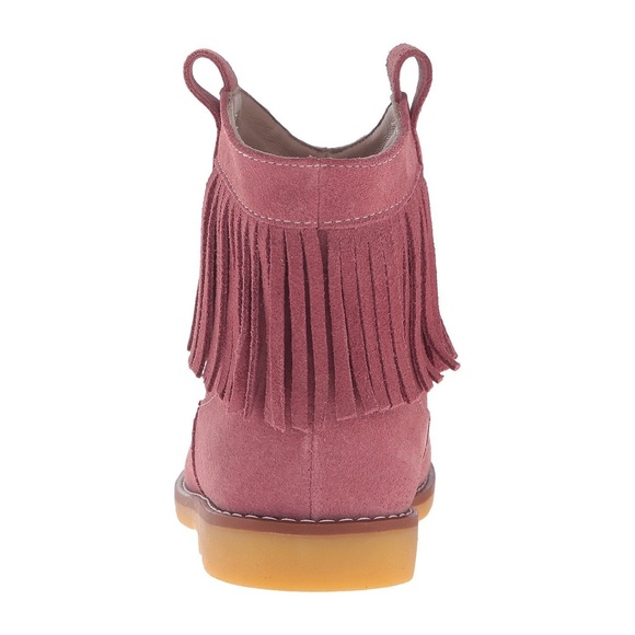 Elephantito girls pink suede fringe boot - Picture 3 of 3